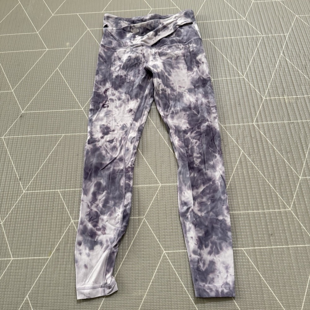 Lululemon Align Pant 28"‎ *Criss Cross Waist Size 8 Diamond Dye LW5CHNS